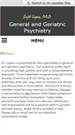 Mobile Screenshot of lopezpsychiatry.com